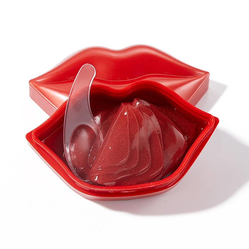 Zhiduo Cherry Hydrating and Brightening Lip Mask, Lip Line Mask, Skin Care Product, 60g (20 sheets)